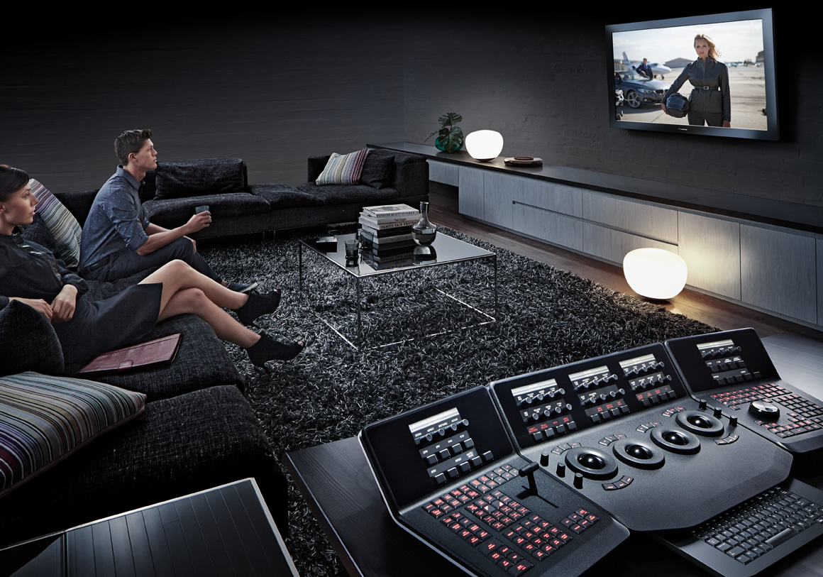 Davinci Resolve in living room